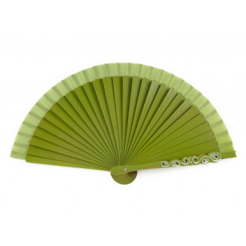 Abanico Mini Maya Verde
