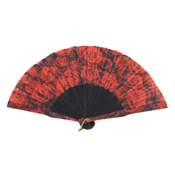 Abanico Estampado Rosal