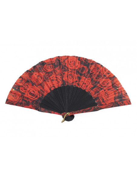 Abanico Estampado Rosal