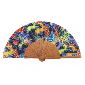 Abanico Paraíso Negro