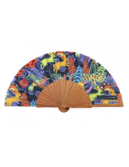 Abanico Paraíso Negro