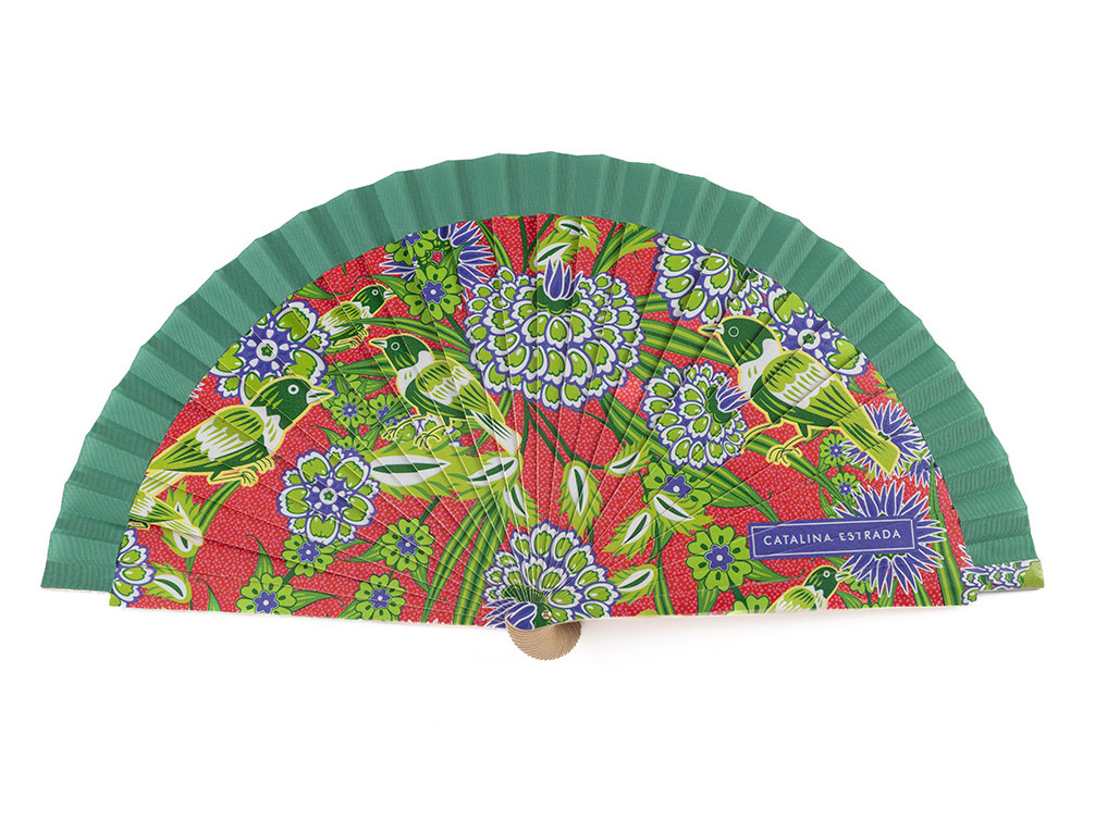 Abanico Hortensia Verde
