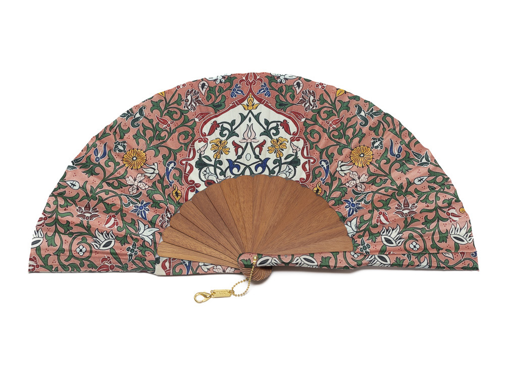 Abanico Batik Vidriera