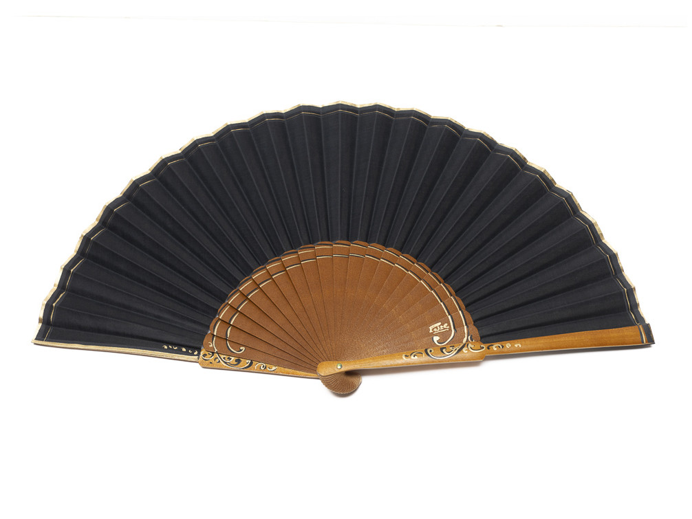 Abanico Pericón El Capricho Negro