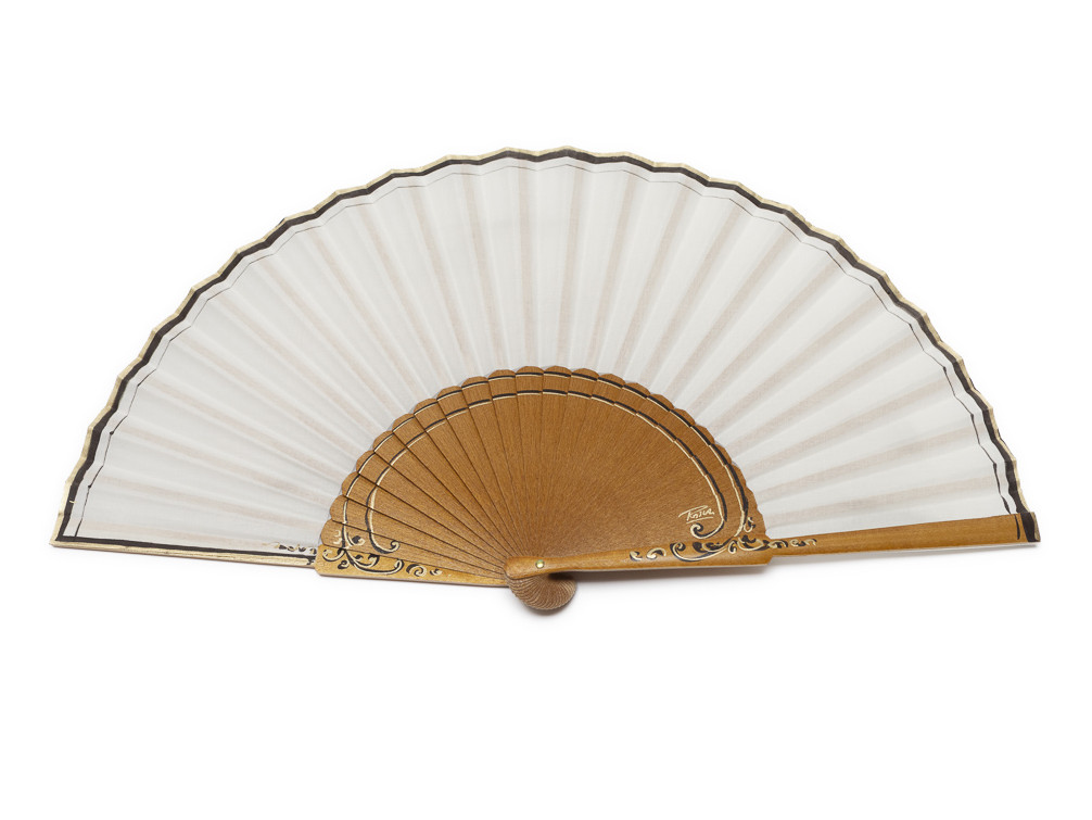 Abanico Pericón El Capricho Marfil