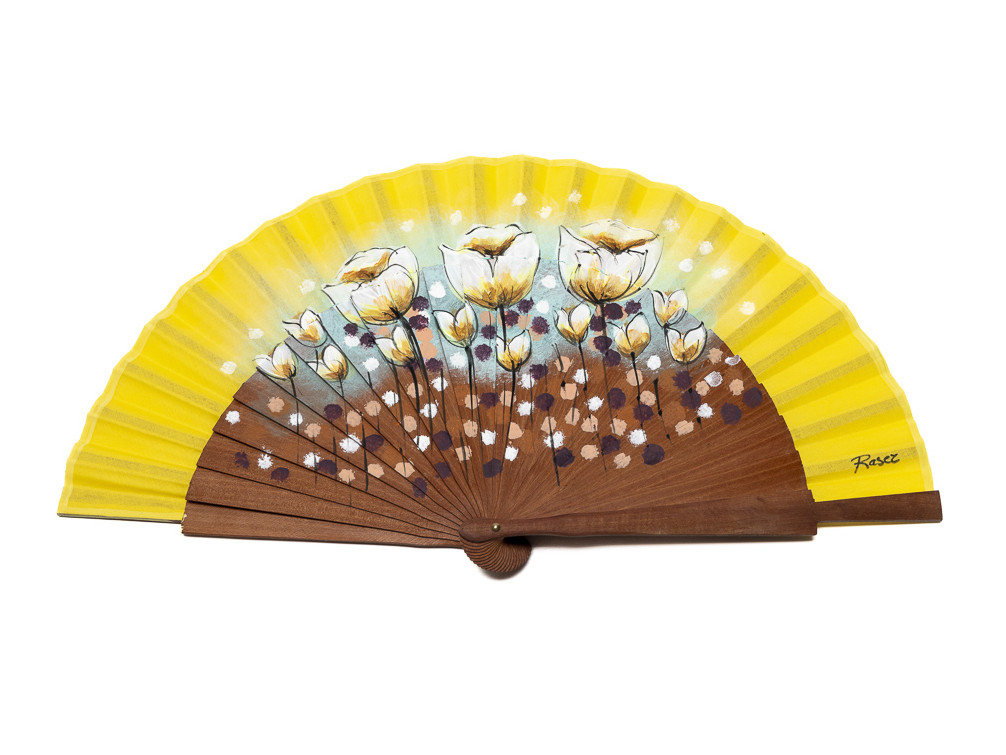 Abanico Tulipán Clásico Amarillo