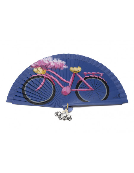 Abanico Paseo Azul Marino