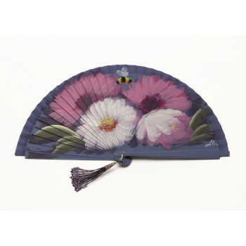 Abanico Margaritas Escorial Púrpura