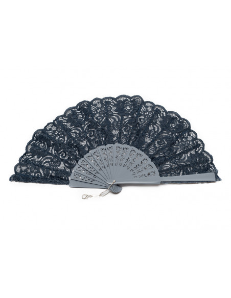 Abanico Blonda Esmeralda