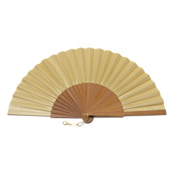 Abanico Pulido Dorado