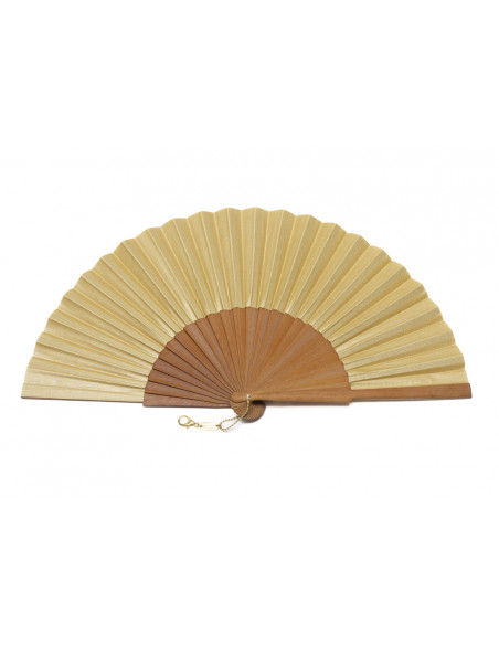 Abanico Pulido Dorado