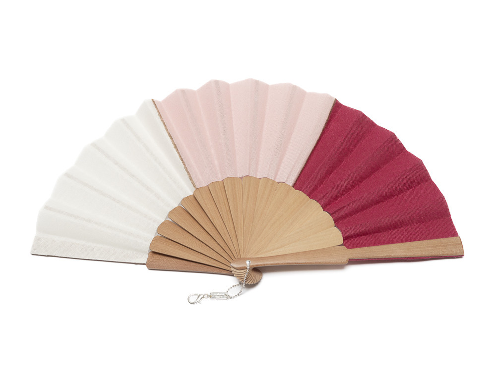 Abanico Luna Tricolor Fucsia