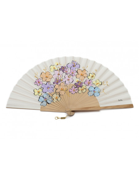 Abanico Pericón Garabato Jardín