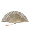 Abanico Asteria Dorado
