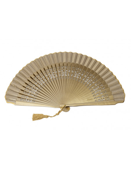 Abanico Brillante Oro