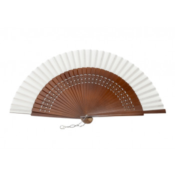 Abanico Inti Marfil