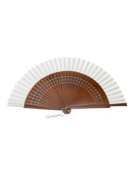 Abanico Inti Marfil