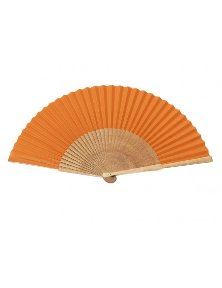Abanico Abedul Baena Mandarina