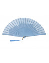 Abanico Asteria Azul Cielo