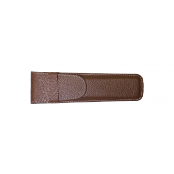 Funda Piel 23cm Marrón Rugosa