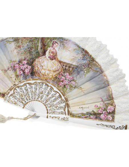 Abanico Romántico Danta