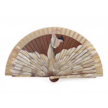 Abanico de Bailaora Crema