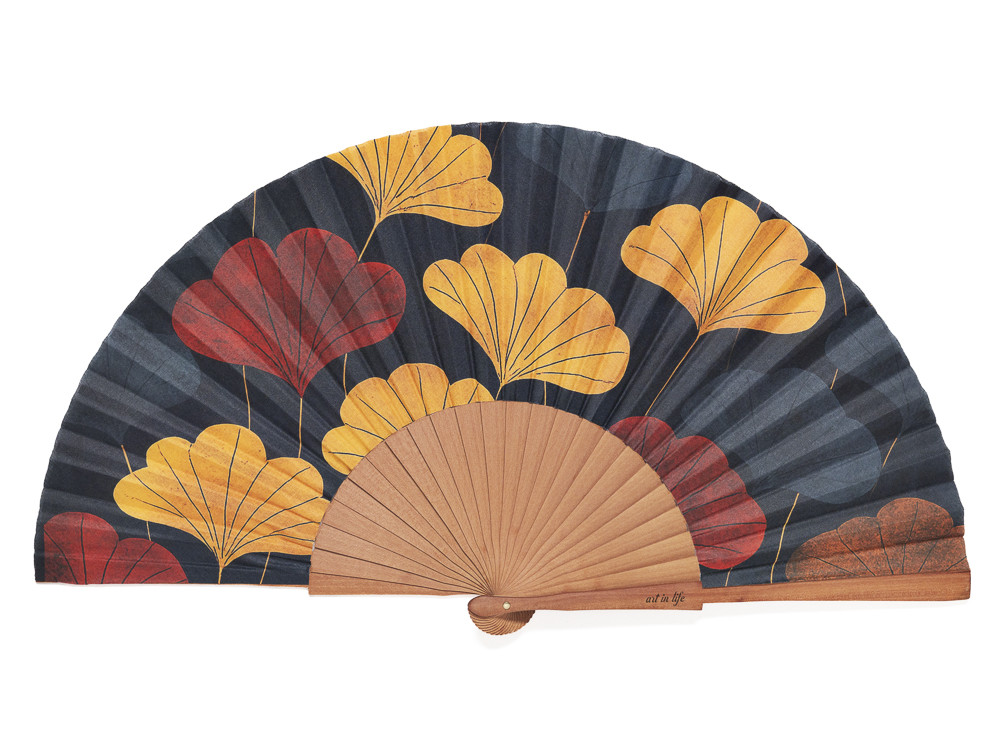 Abanico Pericón Estación Ocre