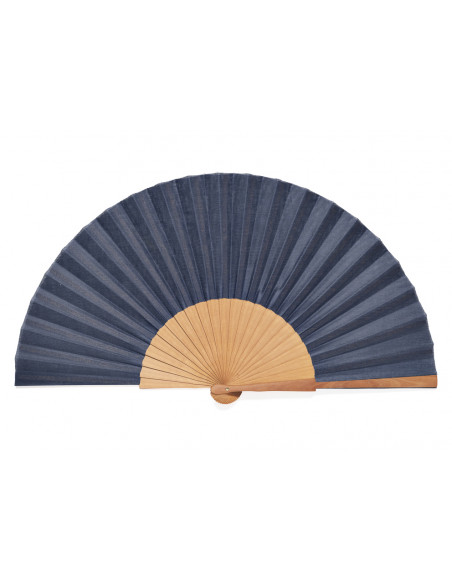 Abanico Pericón Liso Marino
