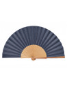 Abanico Pericón Liso Marino