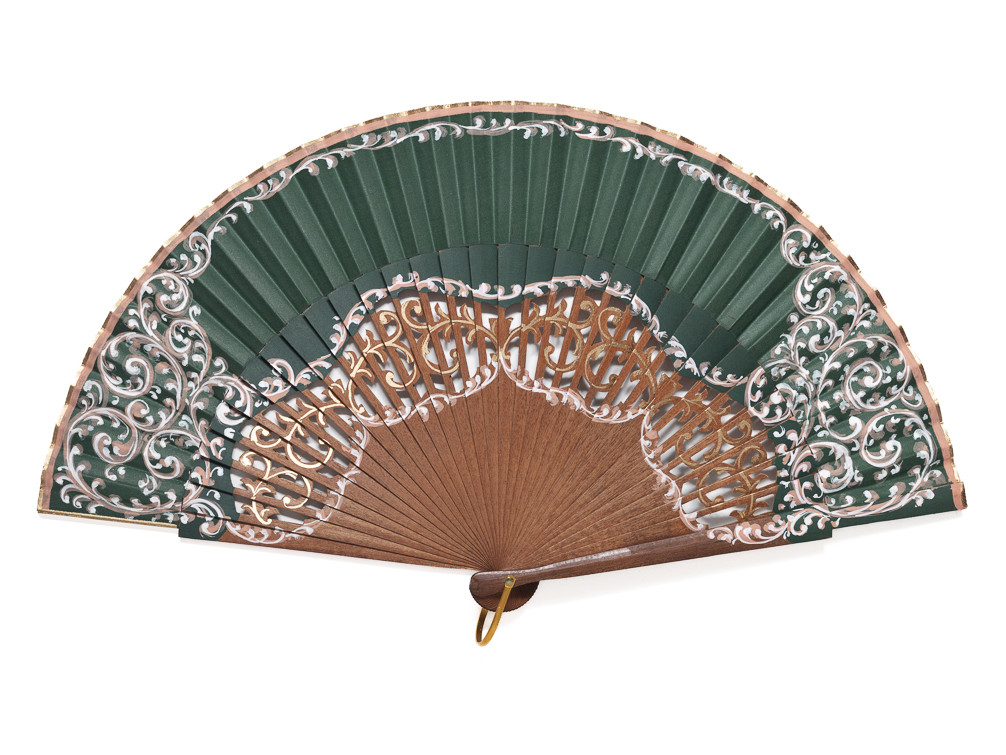 Abanico Flandes Verde