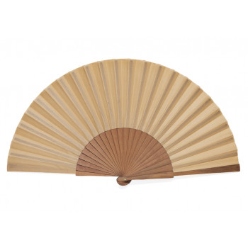 Abanico Pericón Liso Arena