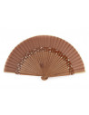 Abanico Tira Florecillas Avellana