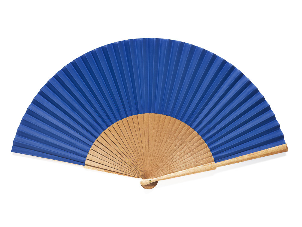 Abanico Abedul Baena Azul Marino