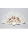 Abanico Rosal Encaje Danta