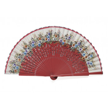 Abanico Calado Rojizo