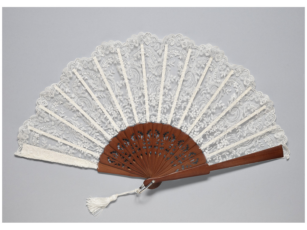 Abanico Novia Martina Natural