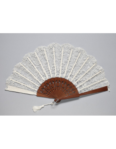 Abanico Novia Martina Natural