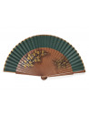 Abanico Nogal Verde Pino