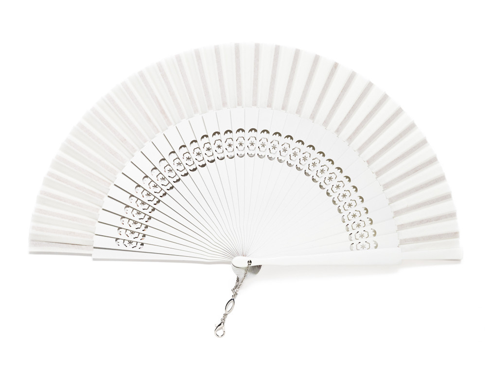 Abanico Inti Marfil