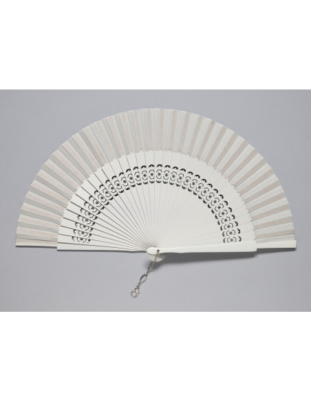Abanico Inti Marfil