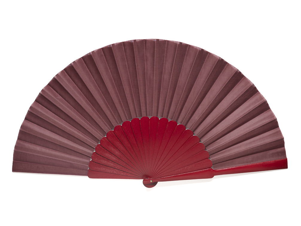 Abanico Pericón Granate