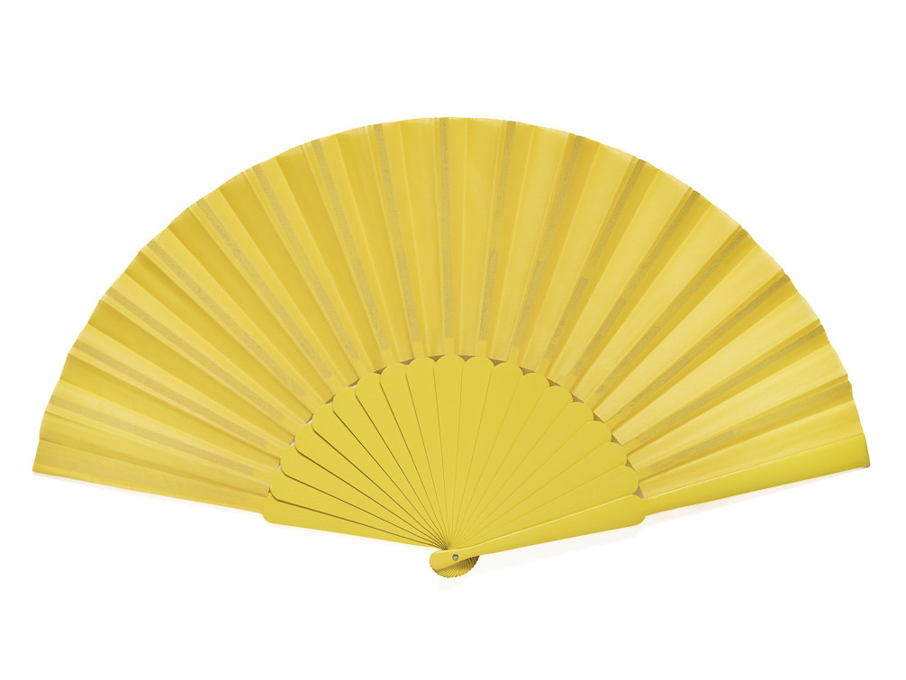 Abanico Pericón Amarillo