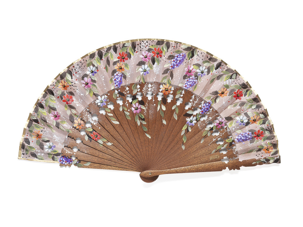 Abanico Enredadera Malva