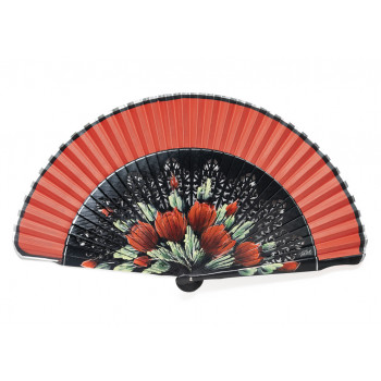 Abanico Clásico Tulipanes