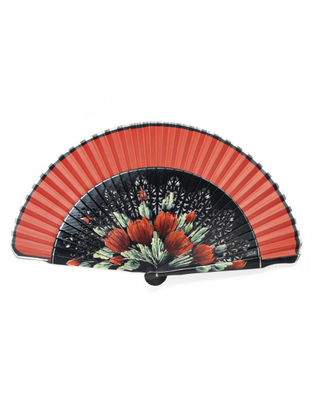 Abanico Clásico Tulipanes