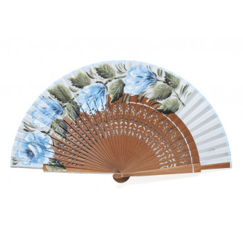 Abanico Esporlas Celeste