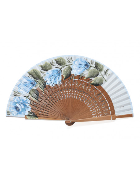 Abanico Esporlas Celeste