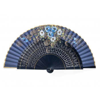 Abanico Sapeli Alcazarén Azul