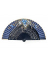 Abanico Sapeli Alcazarén Azul