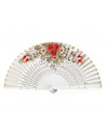 Abanico Sapeli Alcazarén Marfil